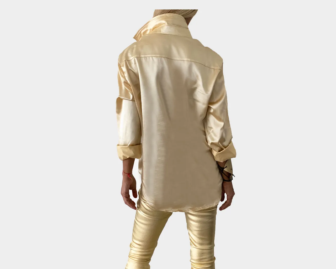 12 Champagne Royale long Sleeve Dress Shirt - The Milano