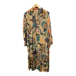 Adini Multi-Coloured Oversized Long Sleeved Shirt Dress UK Size One Size