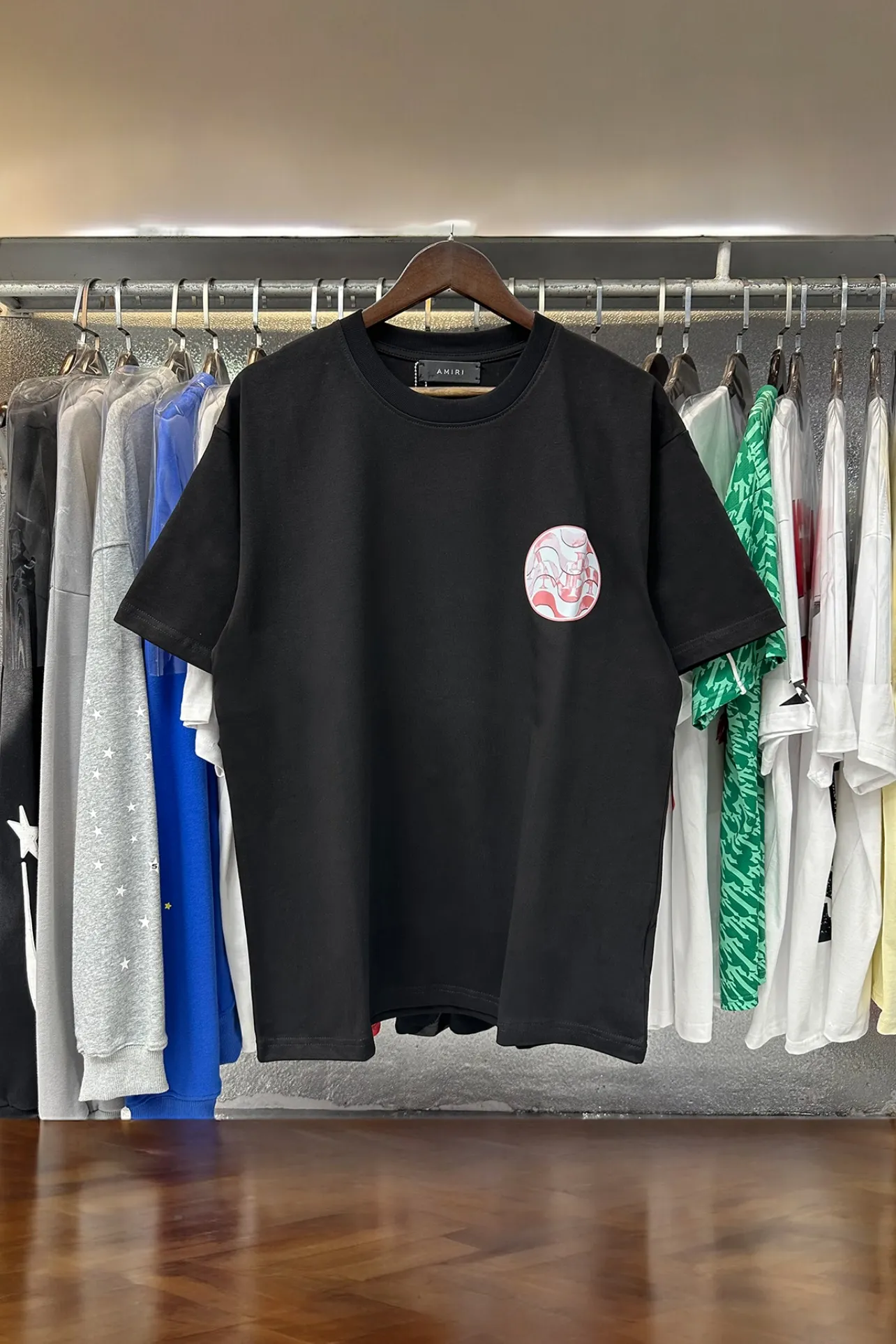 AMIRI Staggered Wave Tee