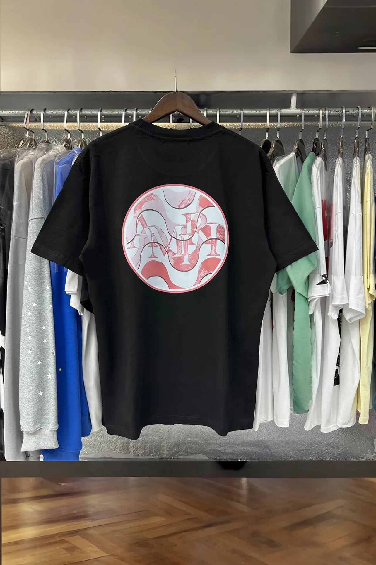 AMIRI Staggered Wave Tee