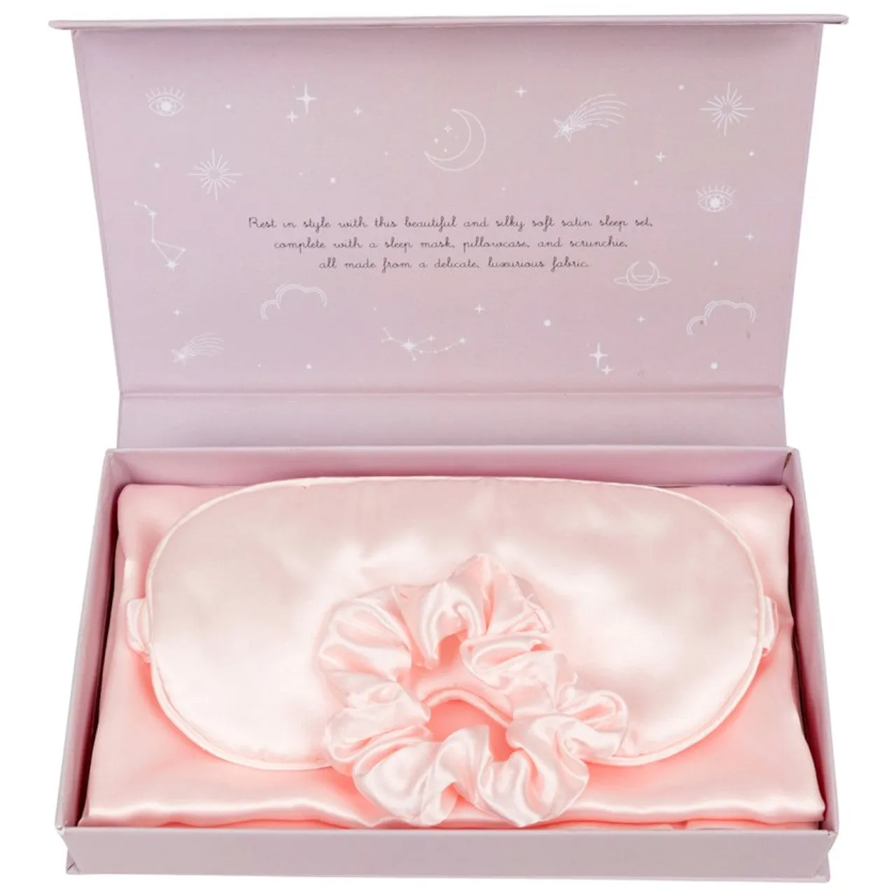 Beauty Reset Satin Sleep Set Pink