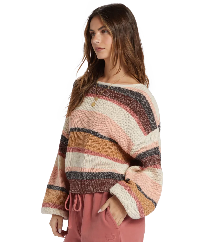 BILLABONG Light Wave Stripe Sweater - More Colors Available