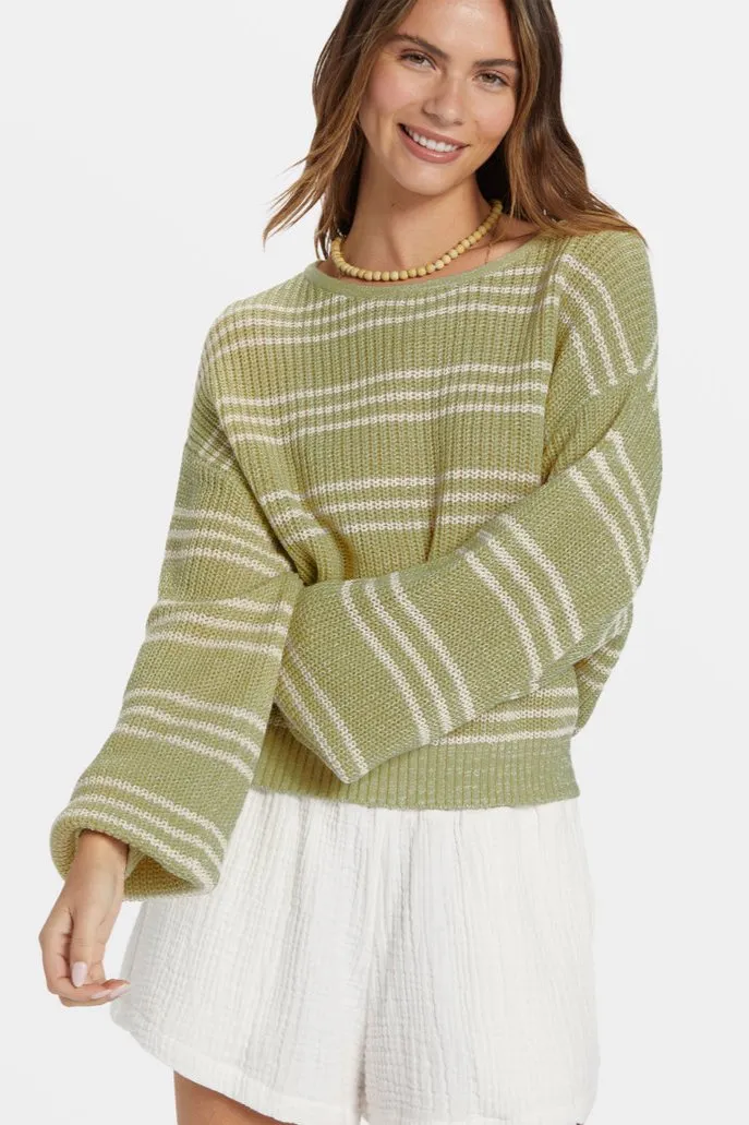 BILLABONG Light Wave Stripe Sweater - More Colors Available