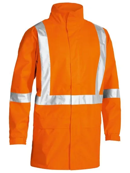 Bisley X Taped Hi-Vis Shell Rain Jacket