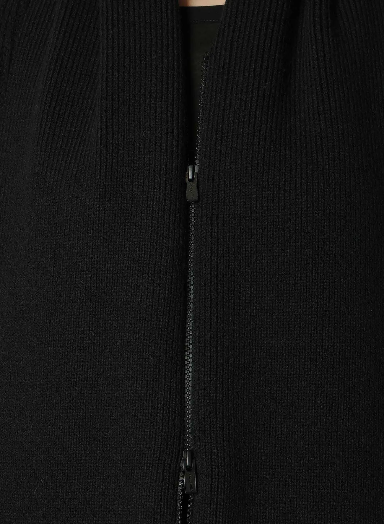 HALF CARDIGAN PLAIN WEAVE RELAXED FIT LONG CARDIGAN