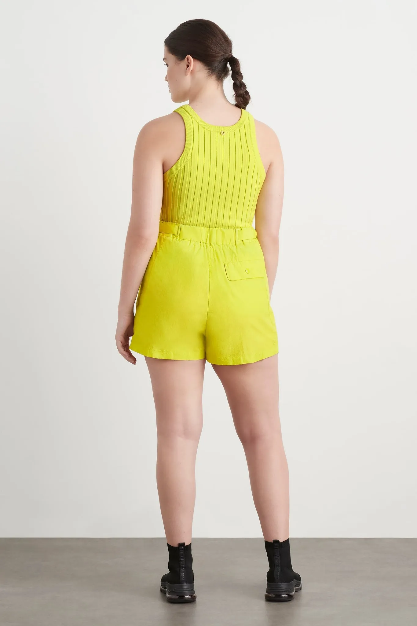 Hydra Racer Knit Ribbed Top