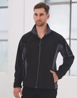 JK31 - Men's Contrast Softshell Jacket