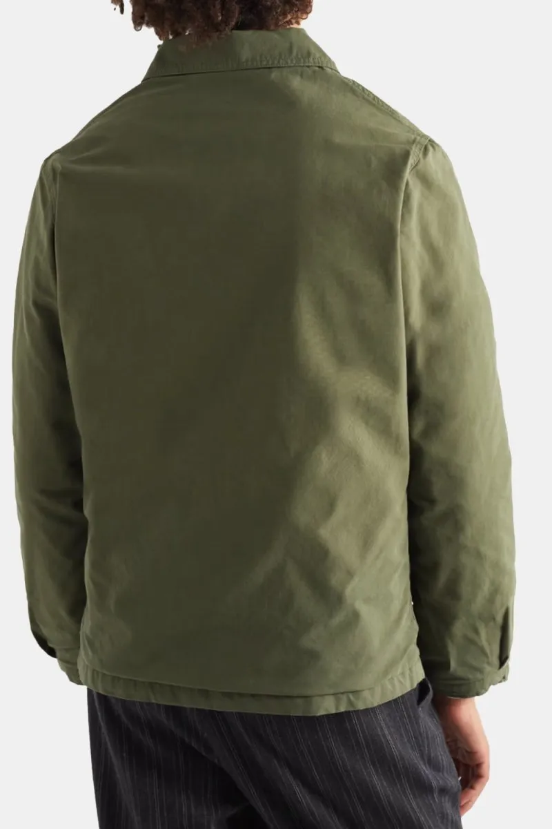 La Paz Baptista Padded Worker Jacket (Military Green Canvas)