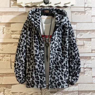 Leopard Winter Padded Jacket