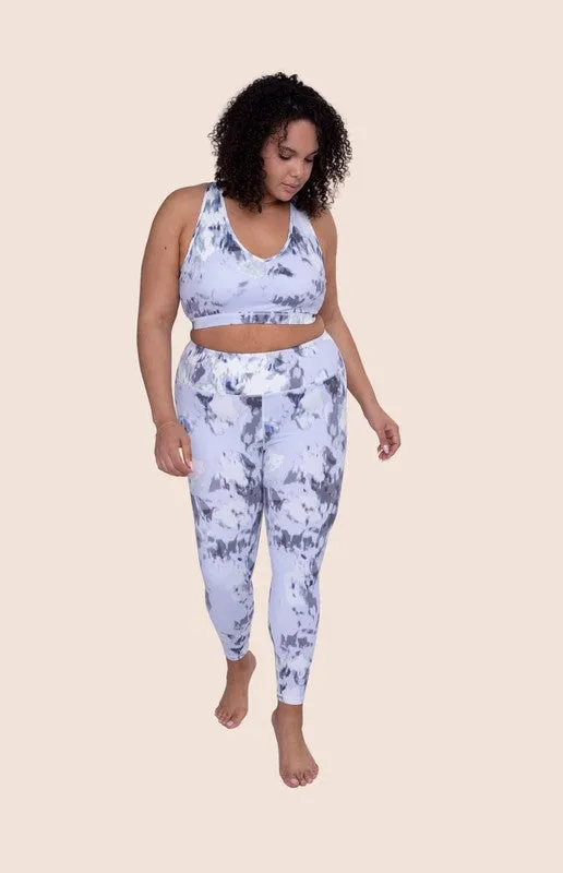 *Online Exclusive* Ice Tie-Dye High-Waist Leggings