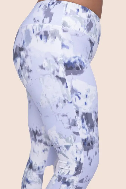 *Online Exclusive* Ice Tie-Dye High-Waist Leggings