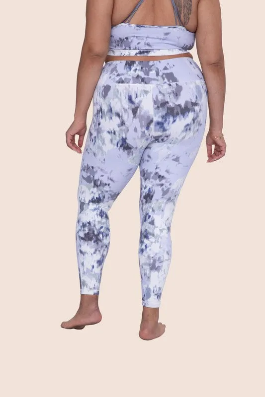 *Online Exclusive* Ice Tie-Dye High-Waist Leggings