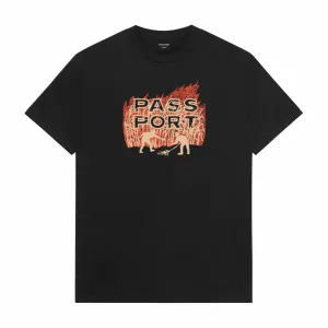 Pass~Port Brush Fire Tee (Black)