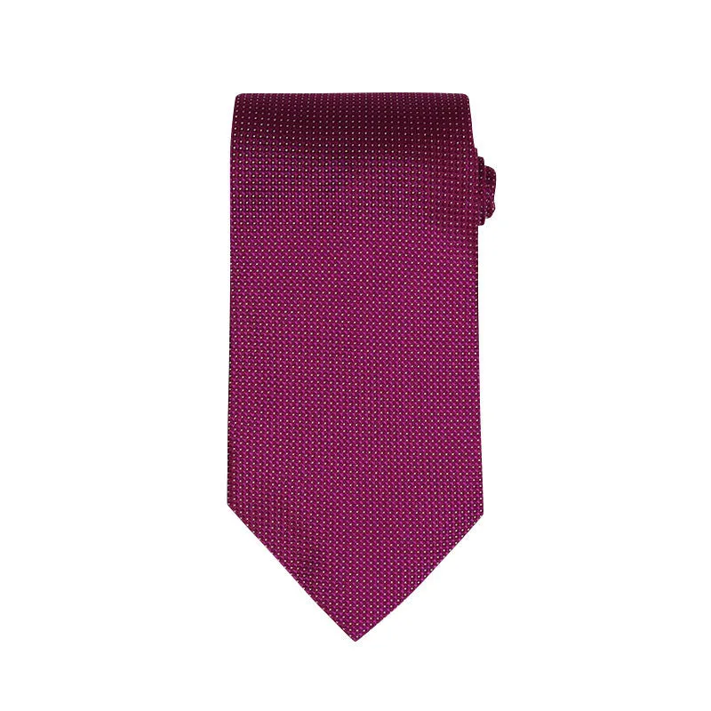 Plum Firenze Silk Tie