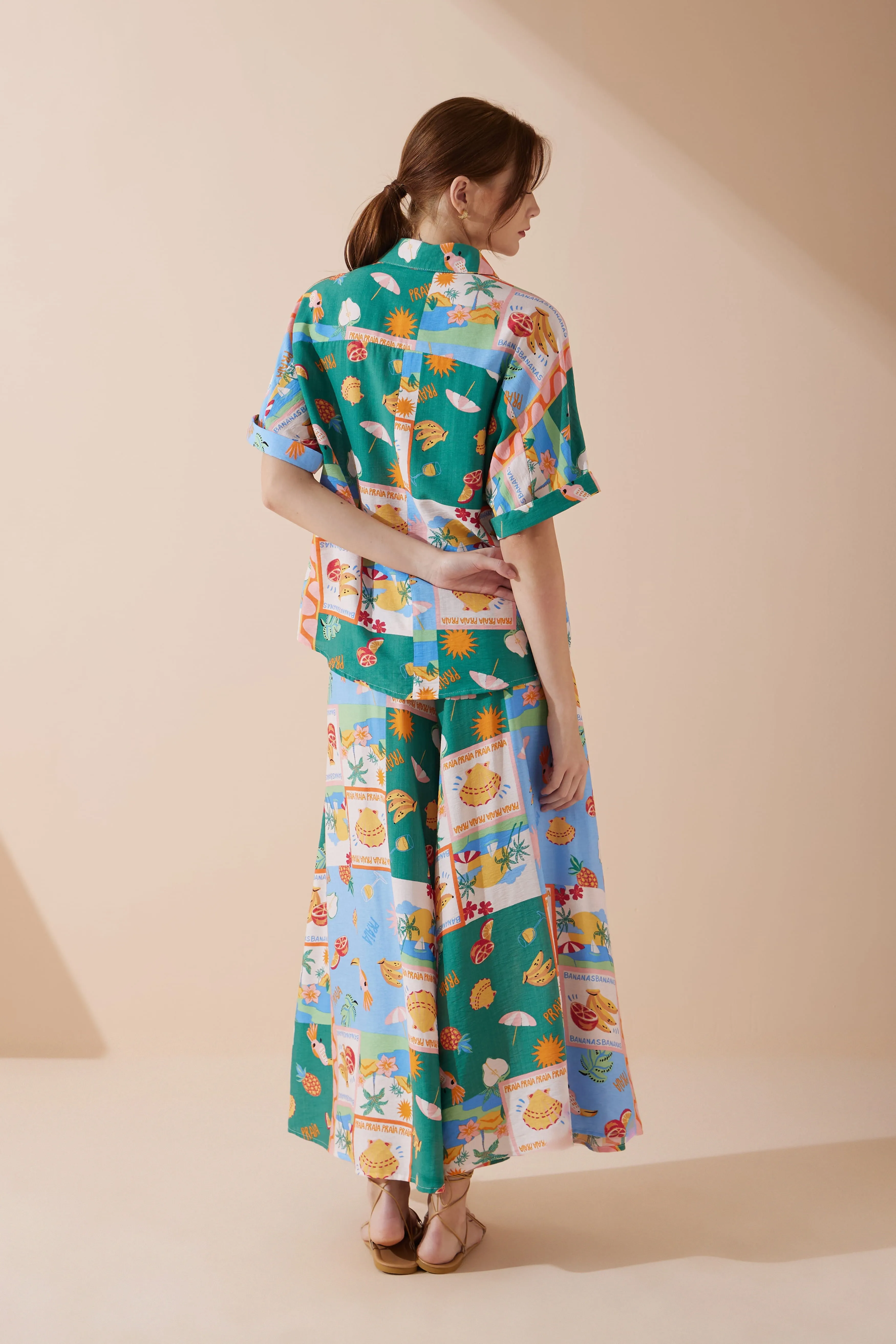 Praia Multicolour Tropical Shirt