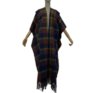 Pre Order:  Multi Tartan Plaid Maxi Cardigan - WINI