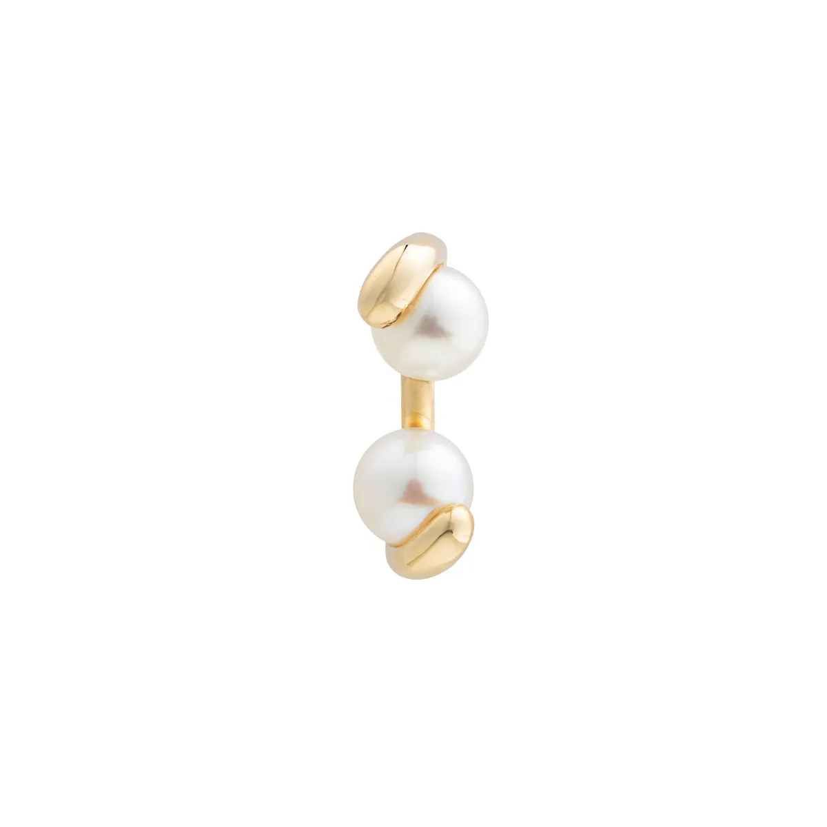 "Drosera"  Akoya Pearl Earring