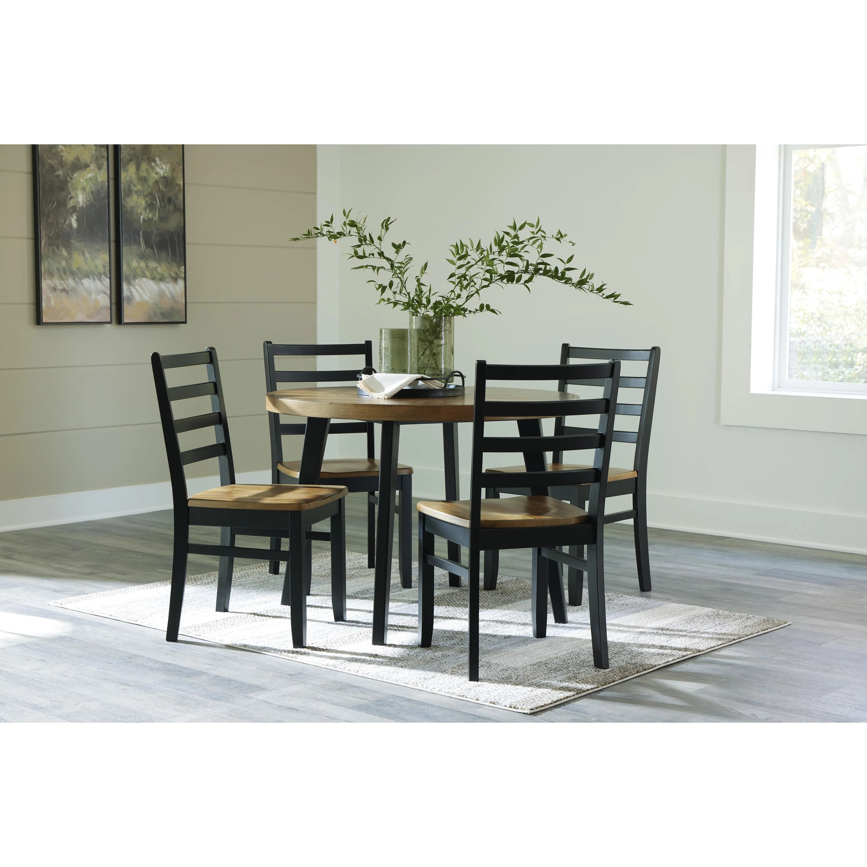 Signature Design by Ashley Blondon 5 pc Dinette D413-225