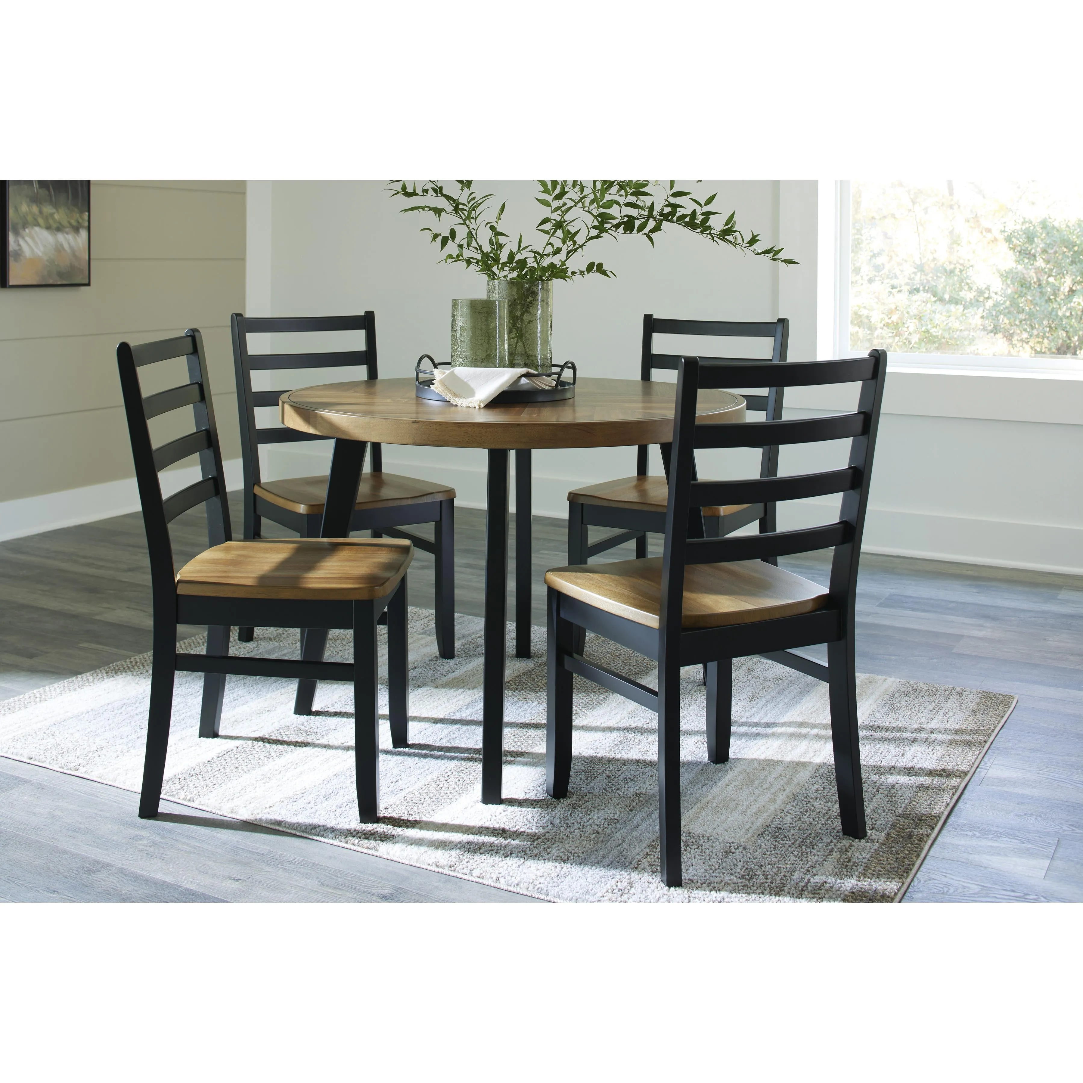 Signature Design by Ashley Blondon 5 pc Dinette D413-225