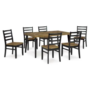 Signature Design by Ashley Blondon 7 pc Dinette D413-425