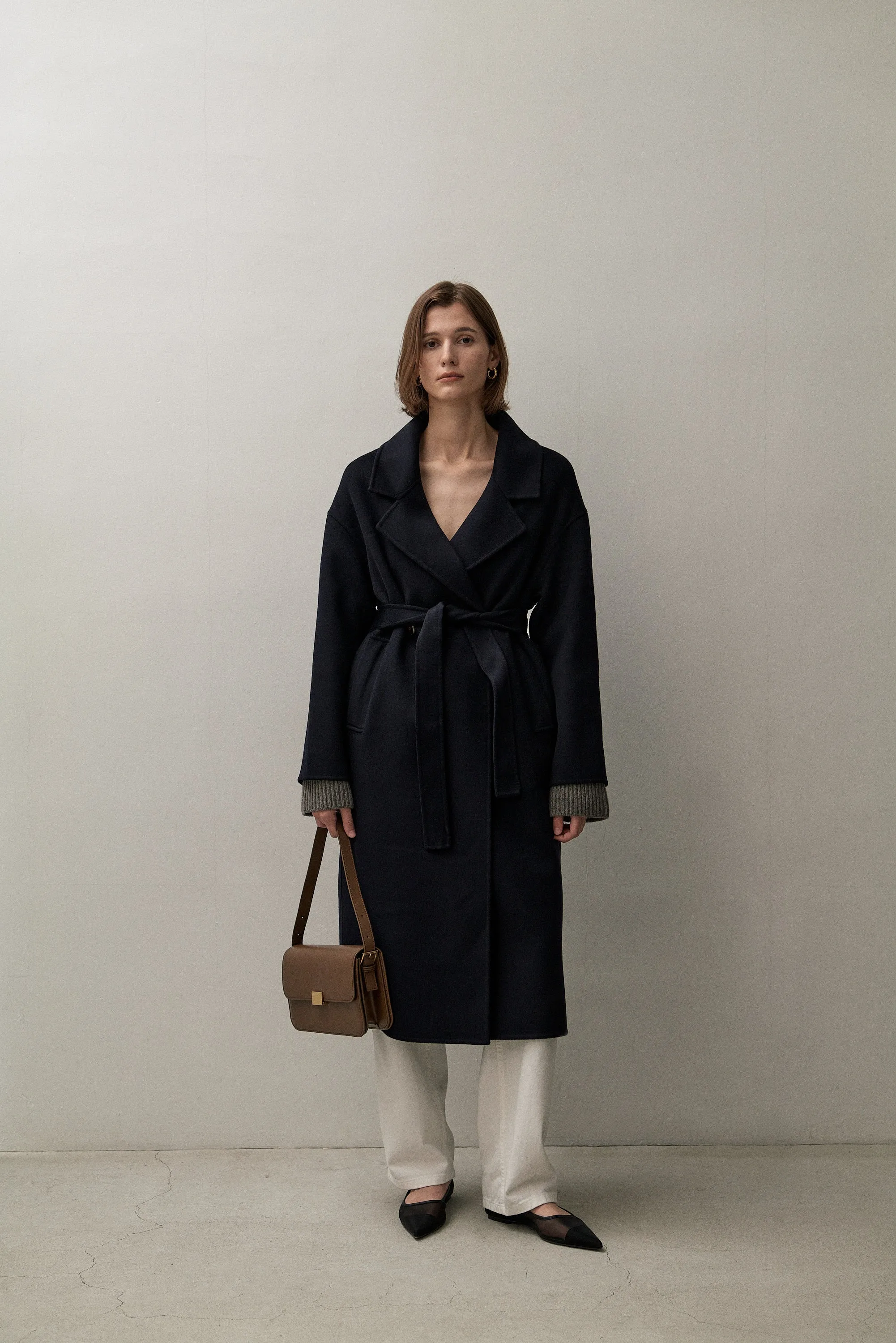 THE LONDON COAT - NAVY