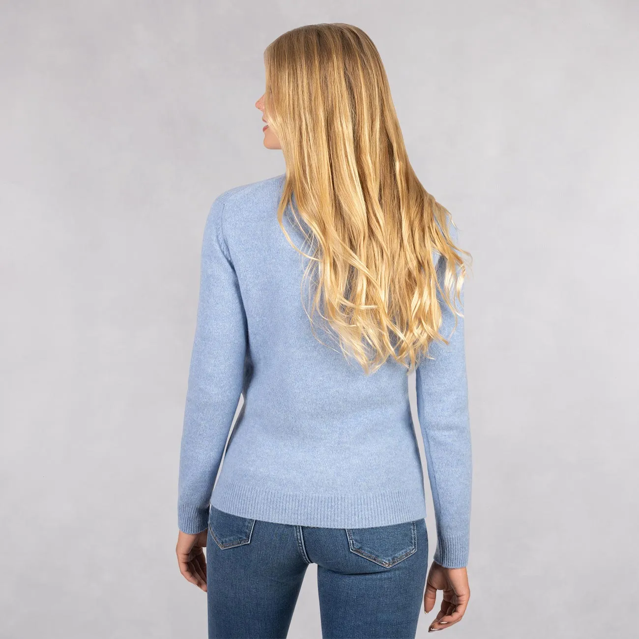 Wool Pullover Round Neck Women