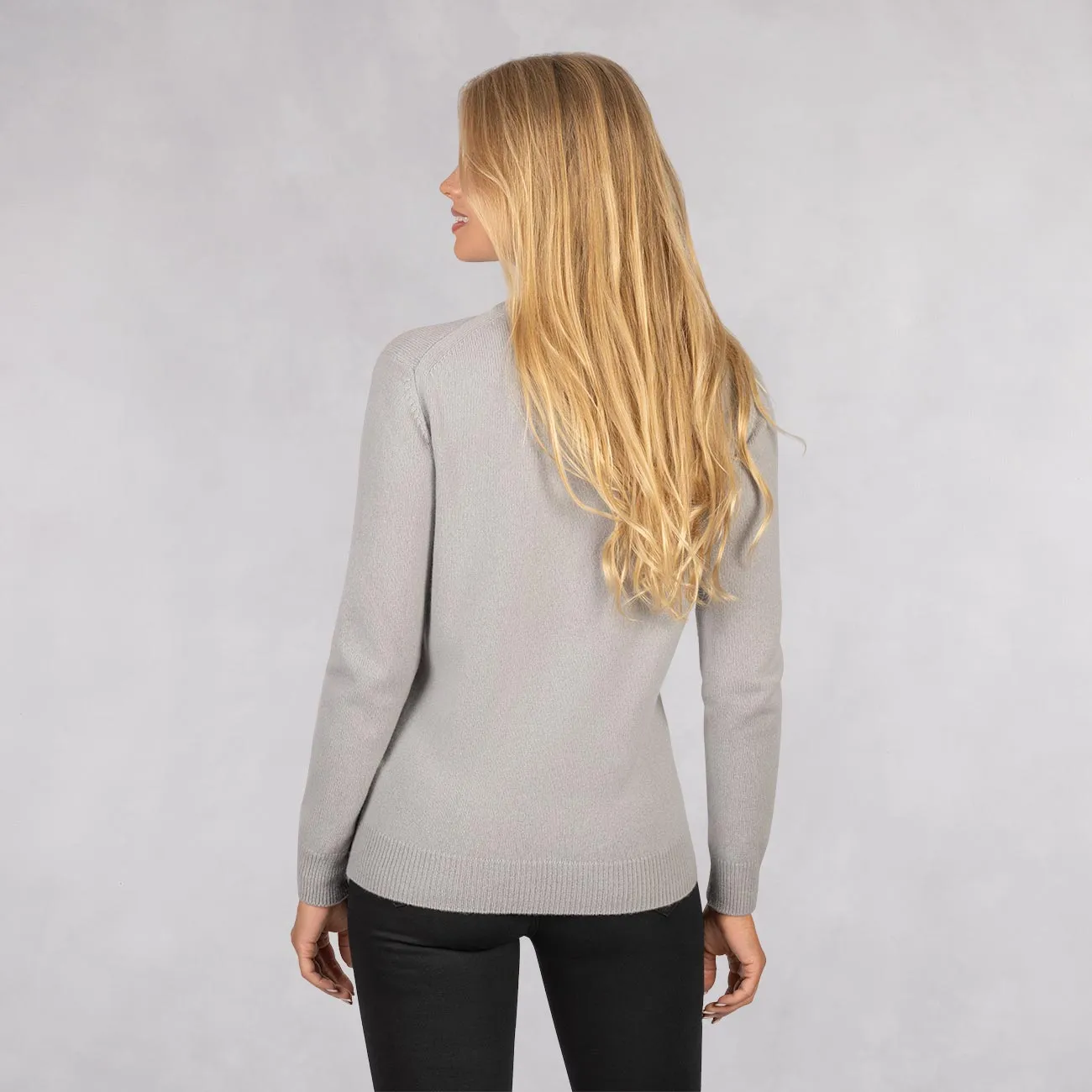 Wool Pullover Round Neck Women